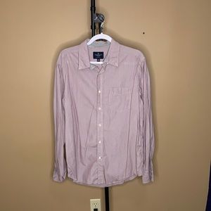 Men's L AEO Dress Shirt